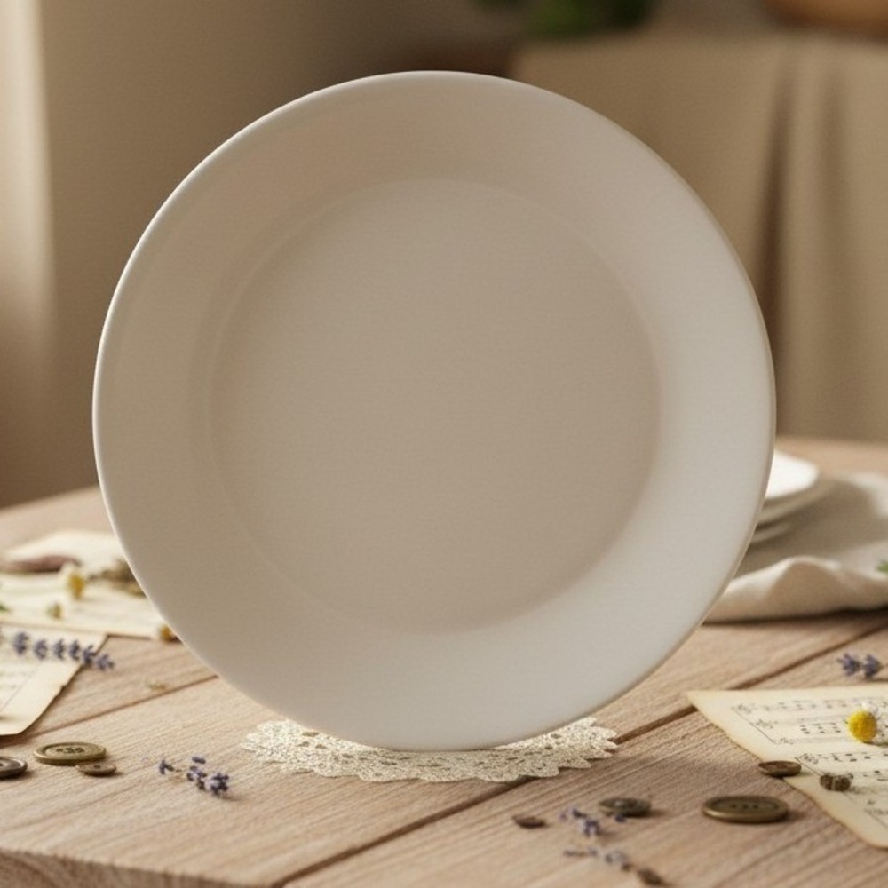 Syracuse China Syralite White Dinner Plate Vintage Restaurant Ware